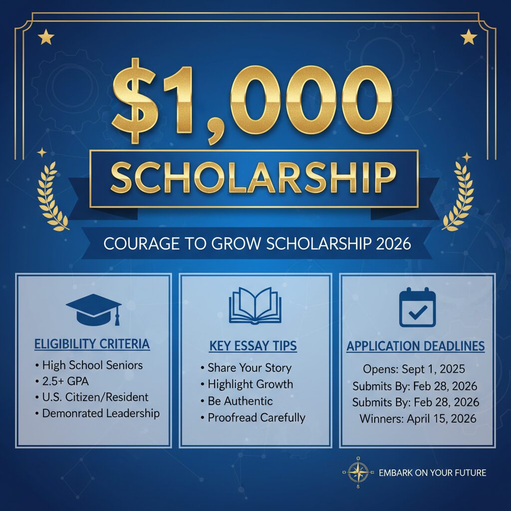 Courage to Grow Scholarship