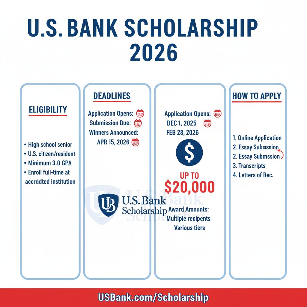 U.S. Bank Student Scholarship